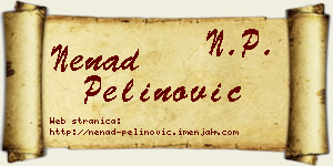 Nenad Pelinović vizit kartica